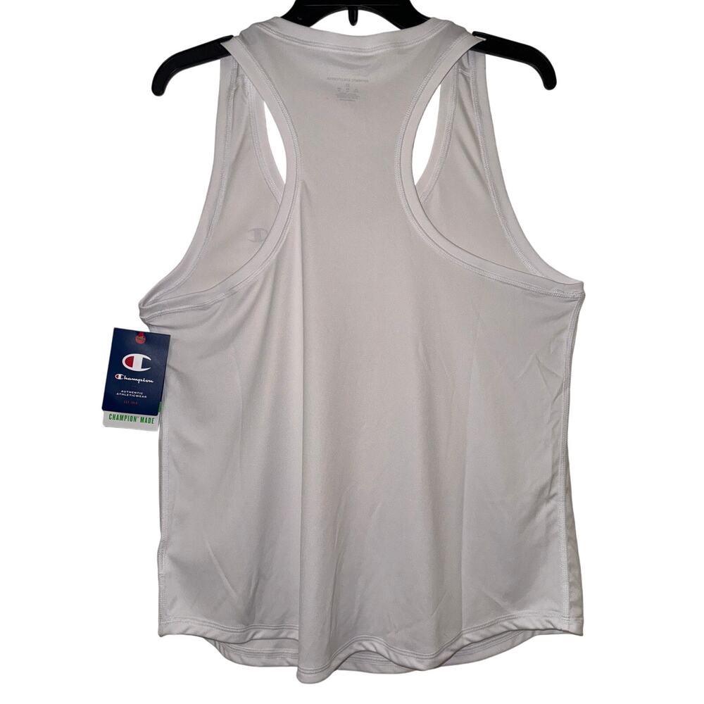 Champion Athleticwear XL White Razorback Tank Top Wicking Anti-odor - Picture 2 of 4